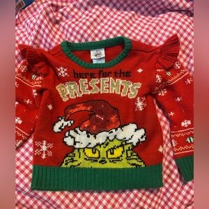The Grinch Winter Christmas Sweater Size 2T